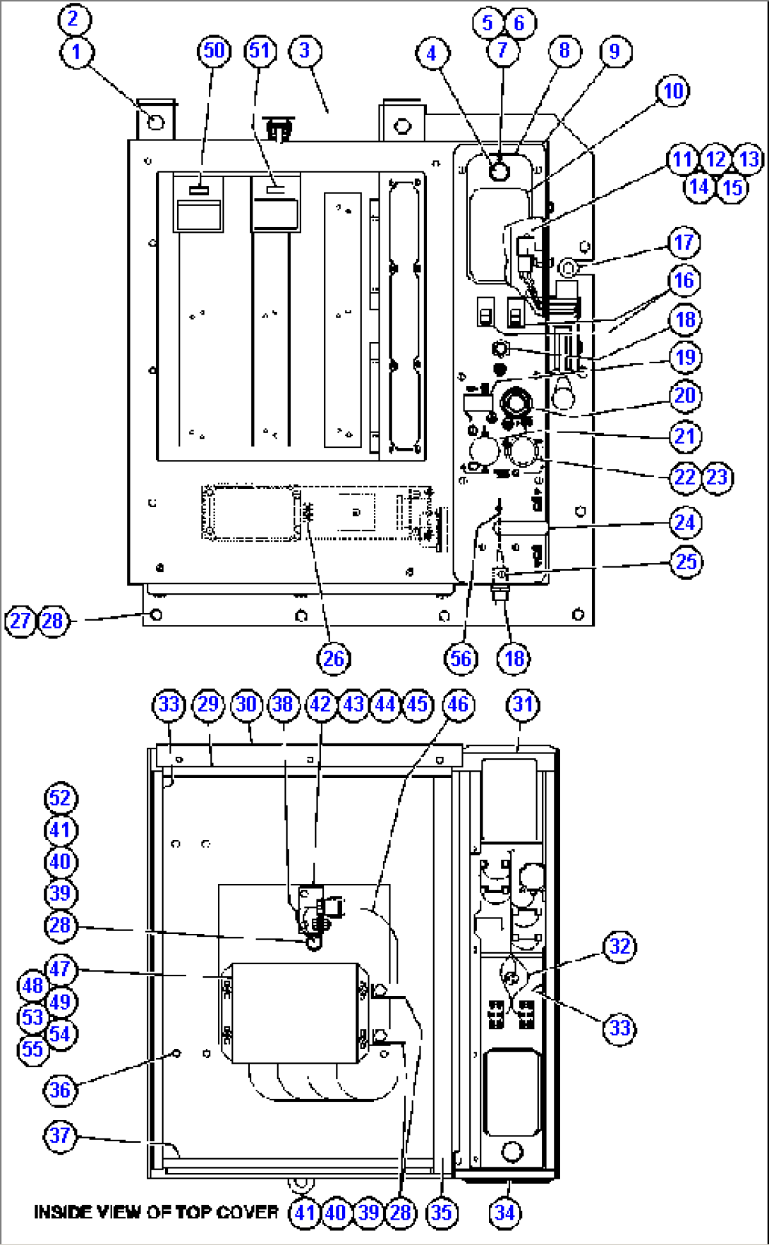 CAB INTERFACE COMPARTMENT