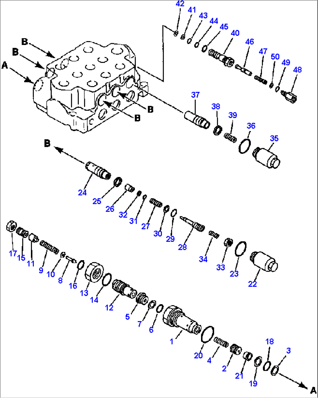 3-SPOOL CONTROL VALVE (3/4)