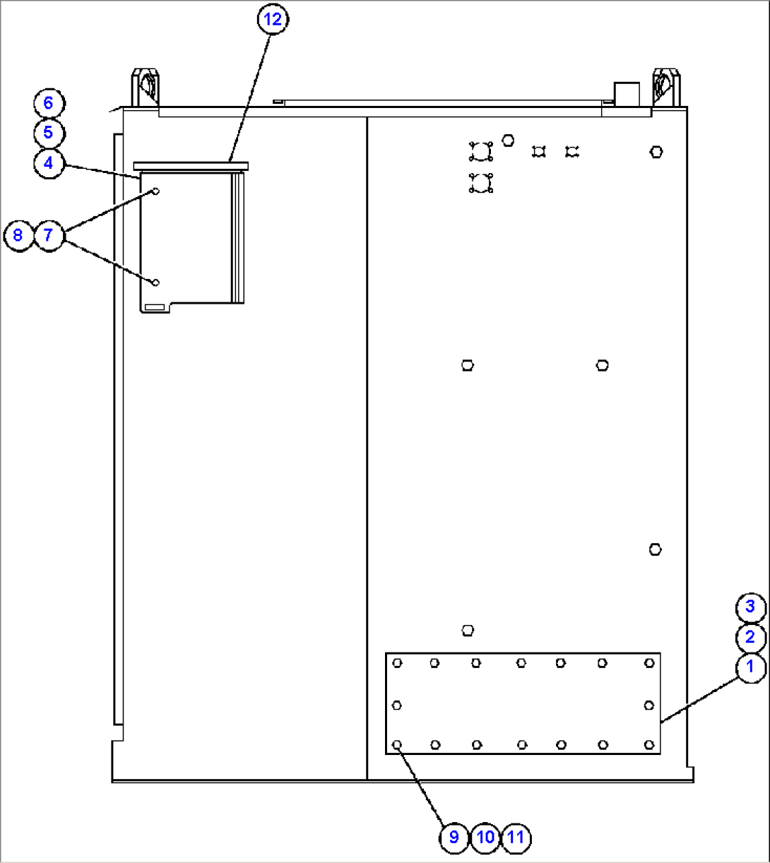 CONTROL CABINET (LEFT SIDE)