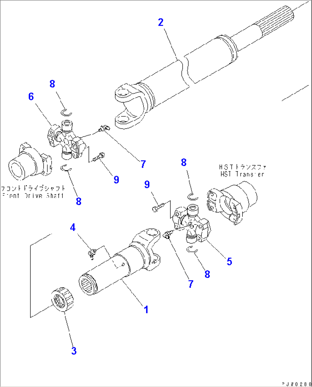 DRIVE SHAFT (FRONT)