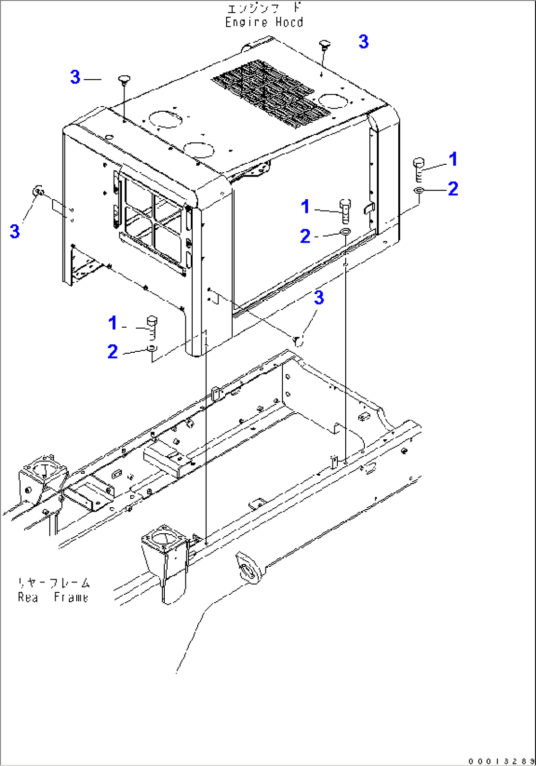 HOOD MOUNTING