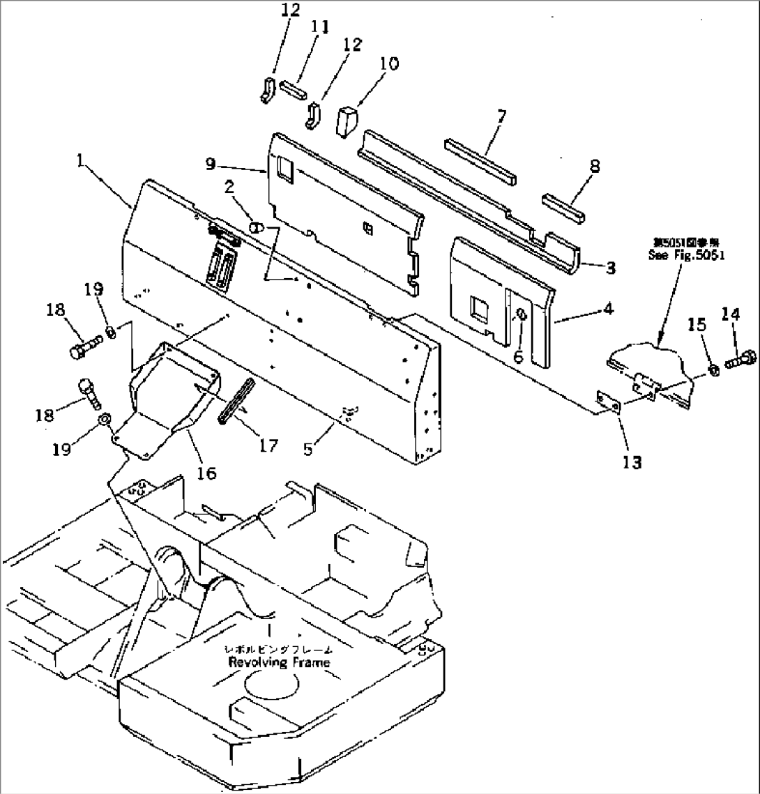 MACHINERY COMPARTMENT (2/2) (FOR CAB)