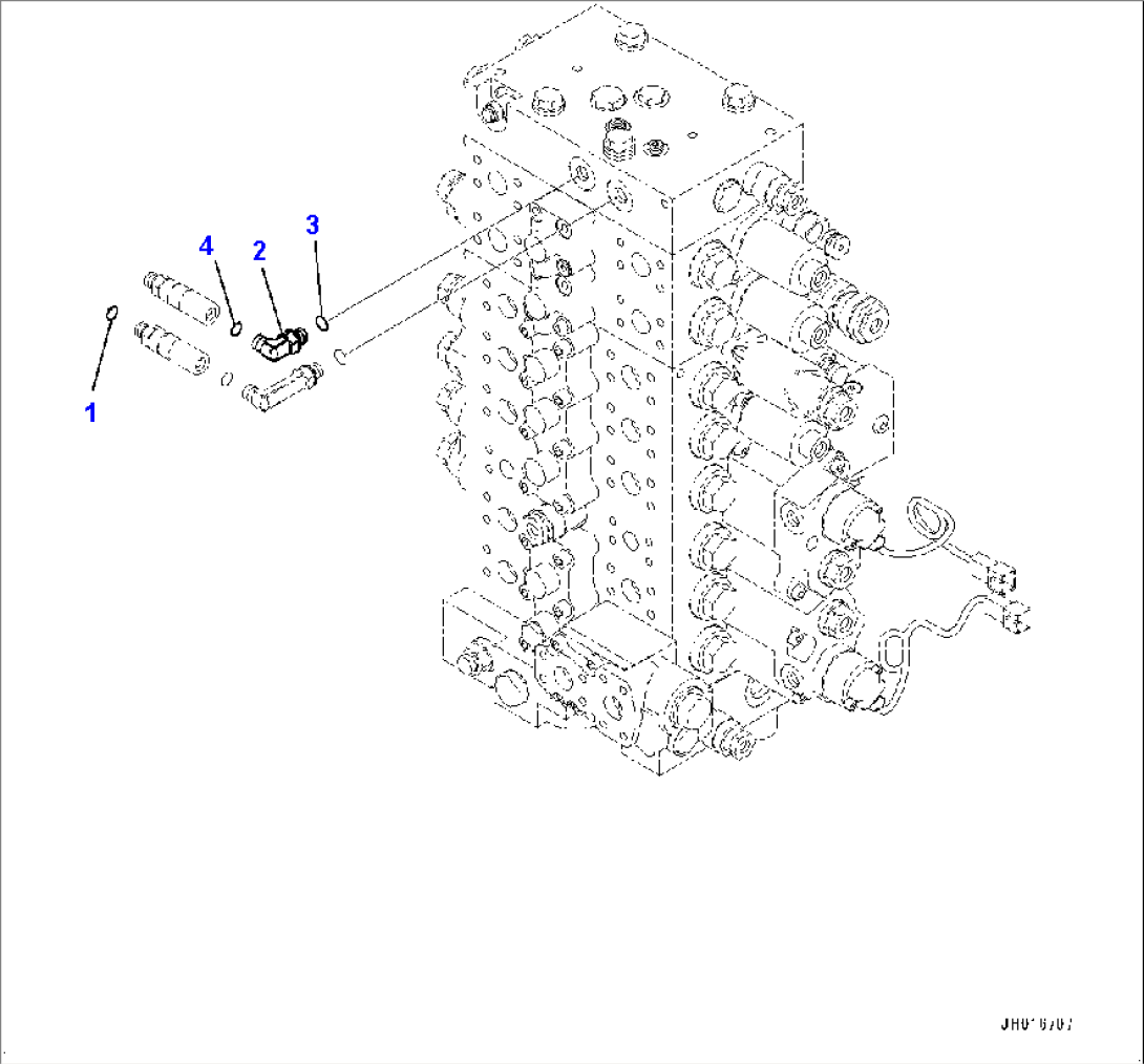 Control Valve, Connecting Parts (2/5) (#451080-)