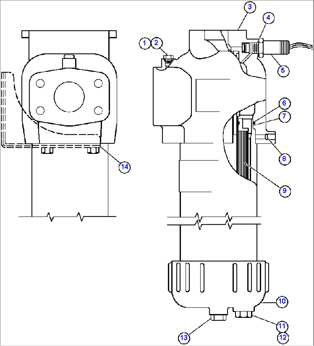 HI-PRESSURE FILTER ASSEMBLY (PB9715)