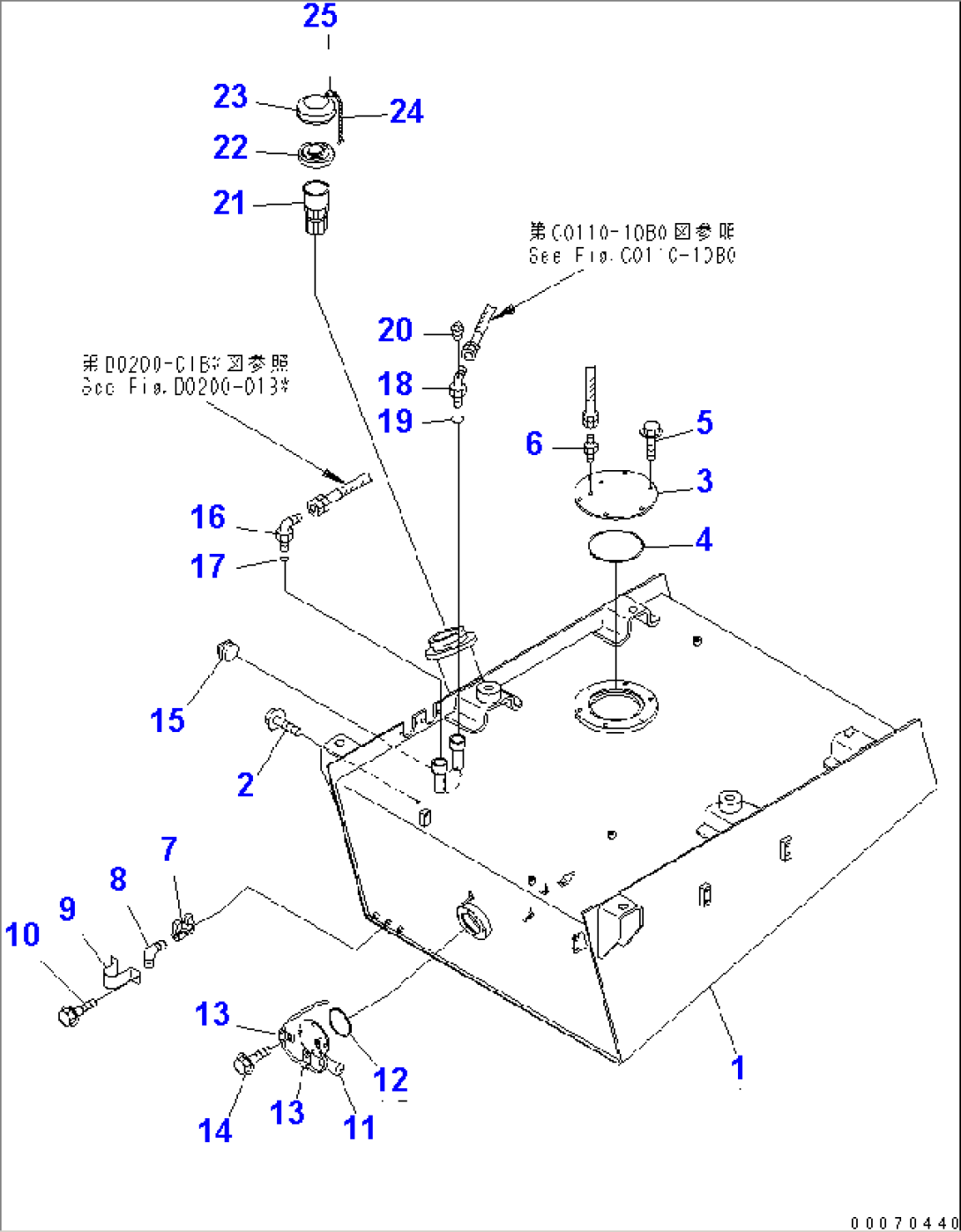 FUEL TANK (TANK AND SENSOR)(#52406-)