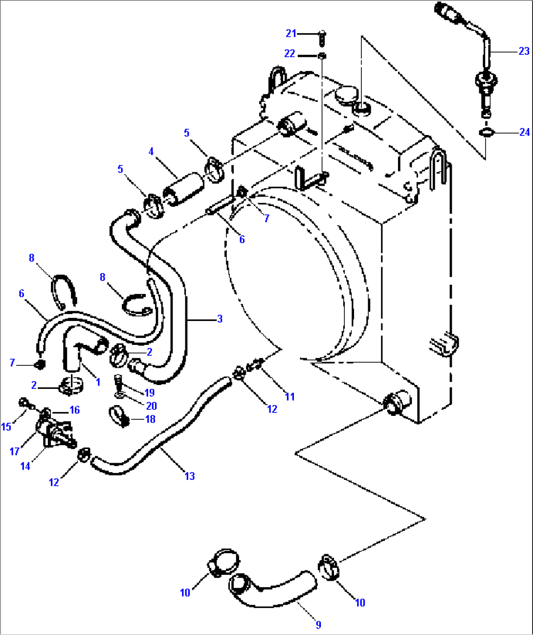 RADIATOR PIPING