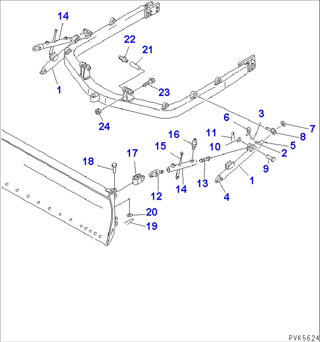 ARM AND BRACE (FOR ANGLE)