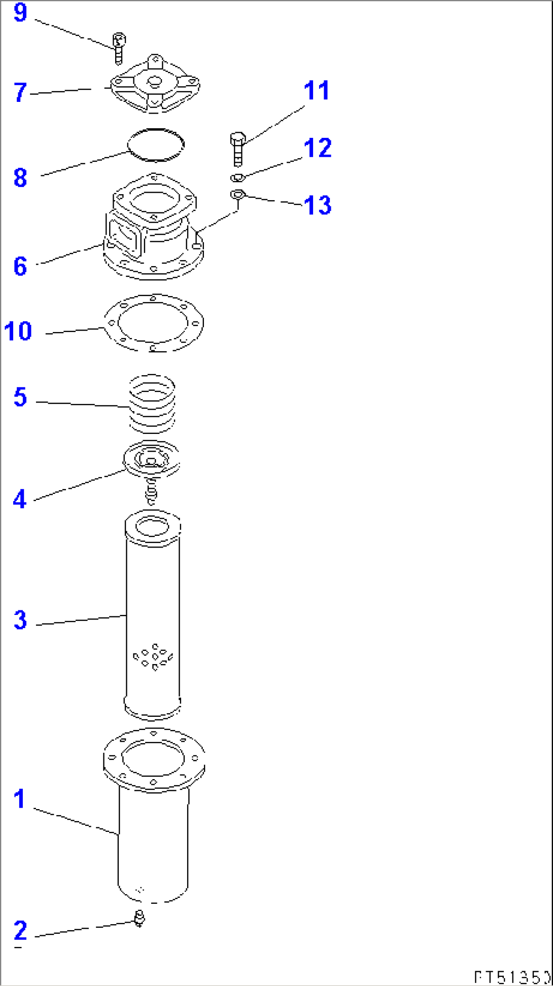 HYDRAULIC OIL RETURN FILTER