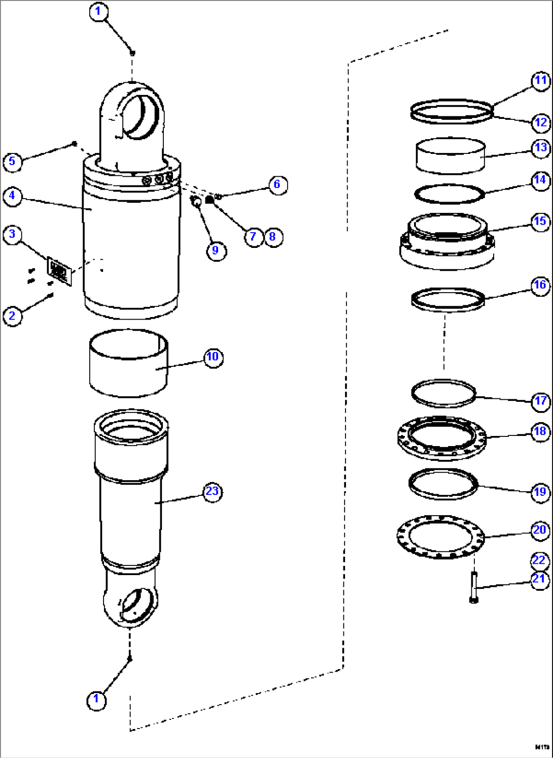 REAR SUSPENSION ASSEMBLY 58D-50-00060