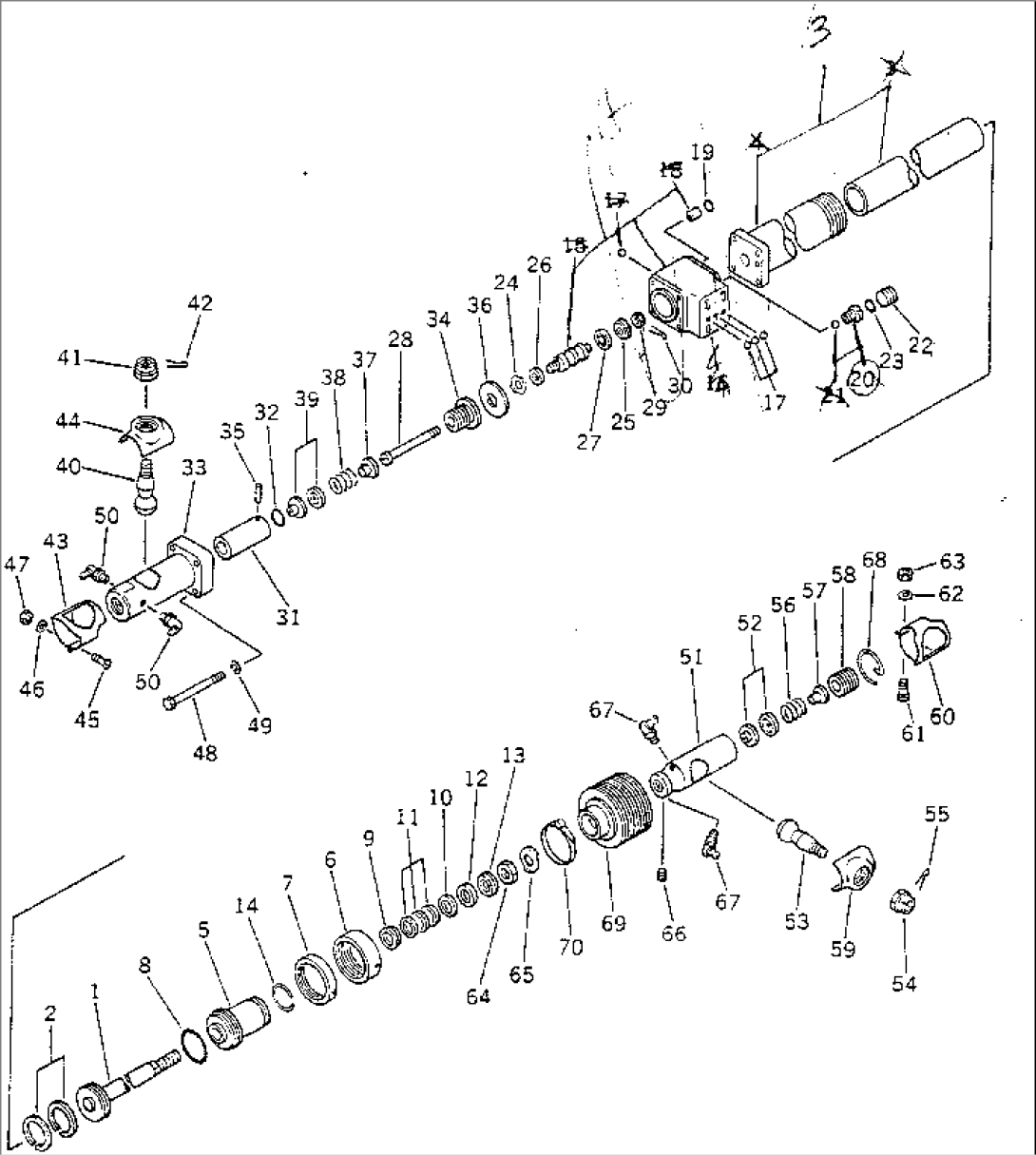 STEERING BOOSTER CYLINDER