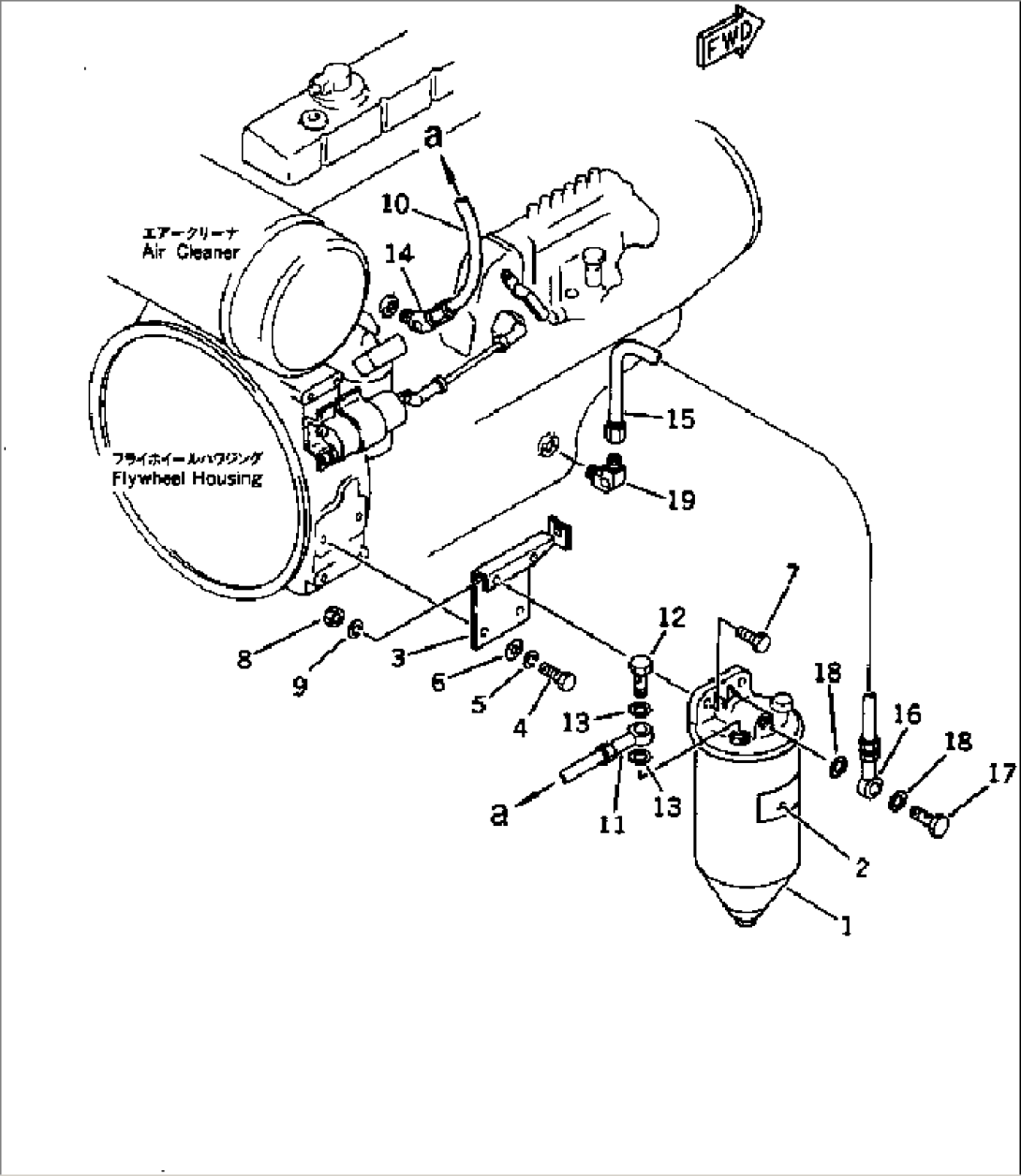 BYPASS OIL FILTER PIPING