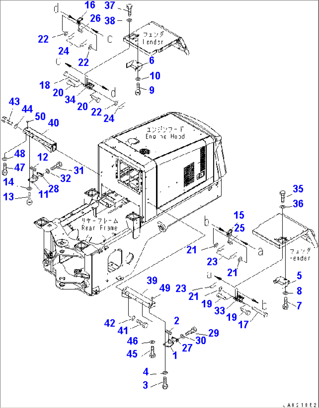 REAR FENDER (HOOK) (WITH FULL FENDER)