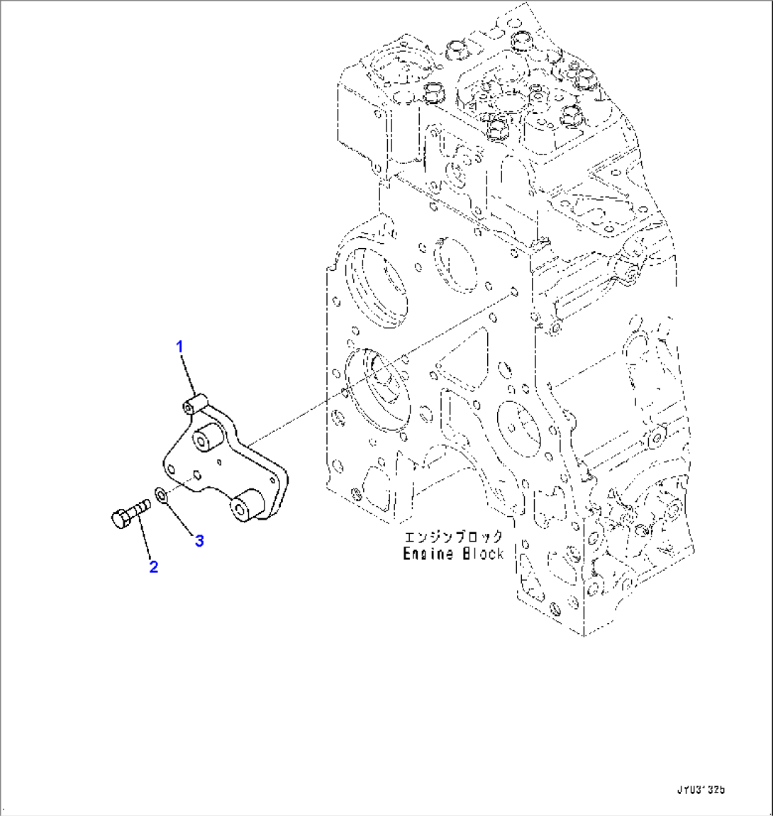 Wiring Harness Bracket (#26644419-)
