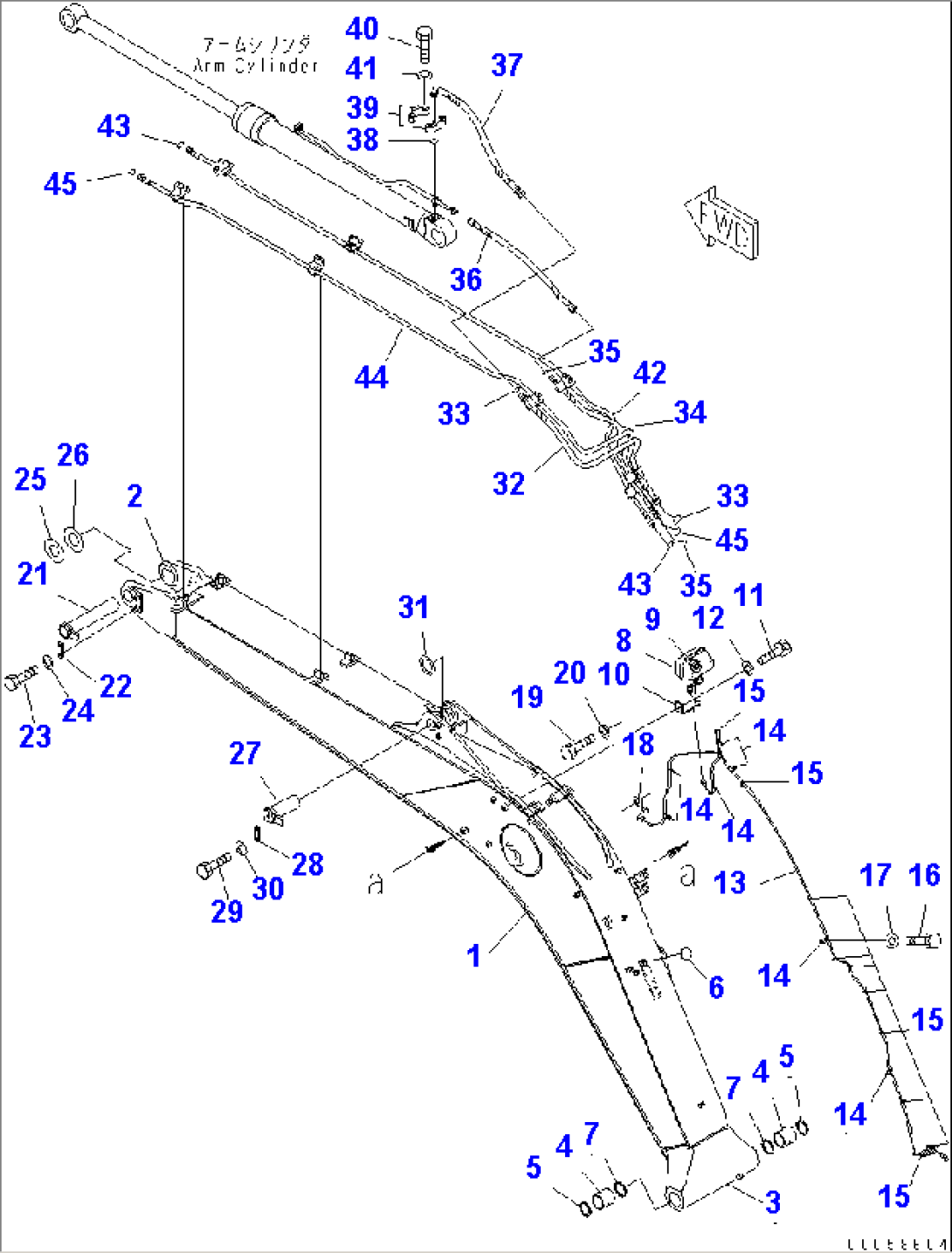 BOOM (BOOM¤ WORK LAMP AND PIN) (EU SPEC.)(#20001-)