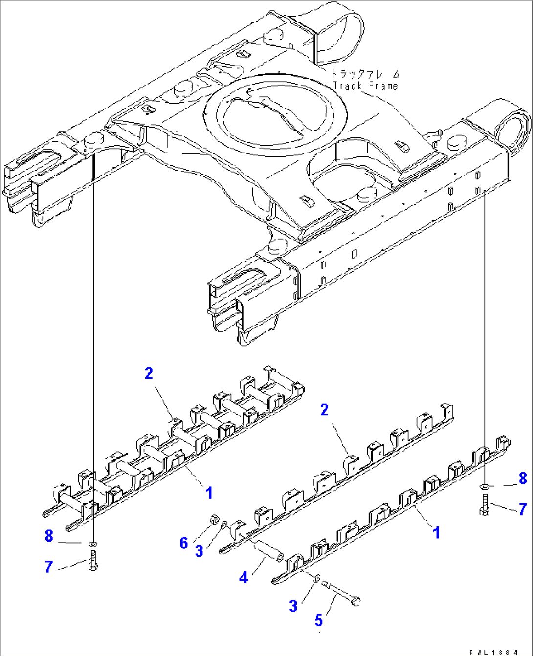 TRACK ROLLER FULL GUARD