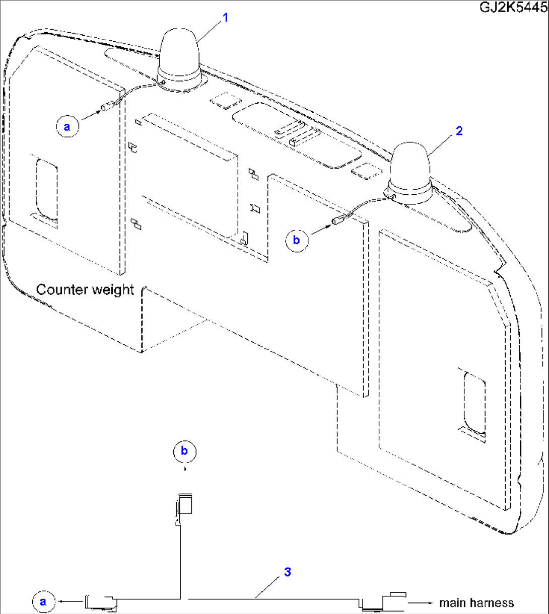 BEACON LAMP (COUNTERWEIGHT)