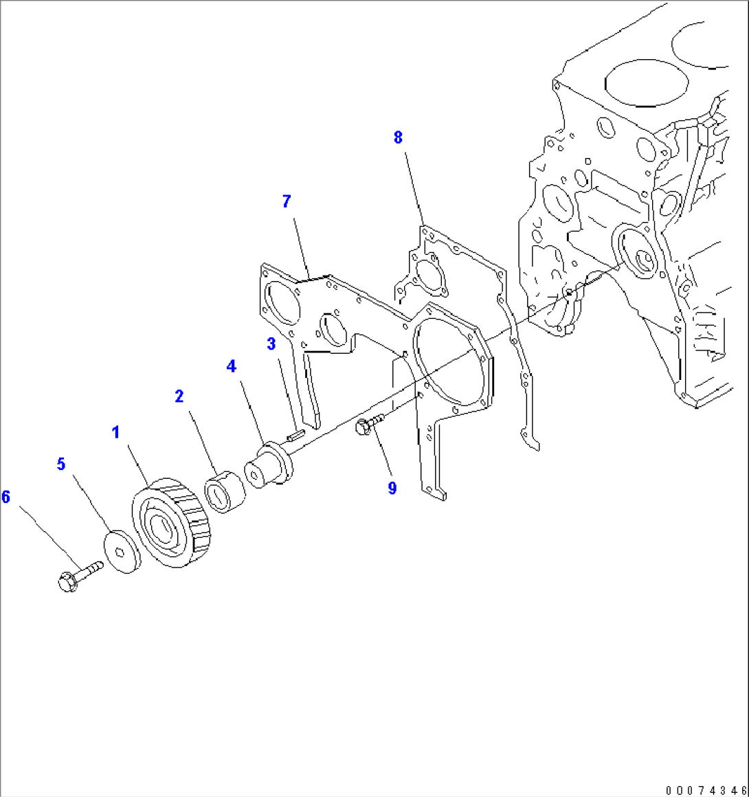FRONT GEAR PLATE