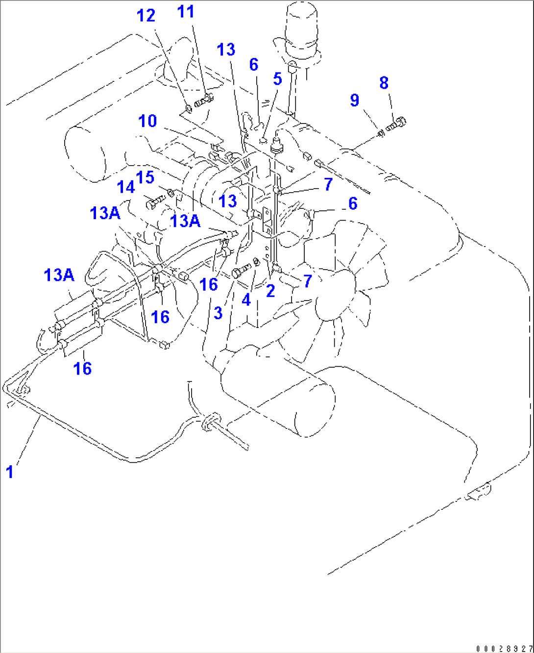 ELECTRICAL SYSTEM (MAIN HARNESS) (2/2)(#1005-1514)