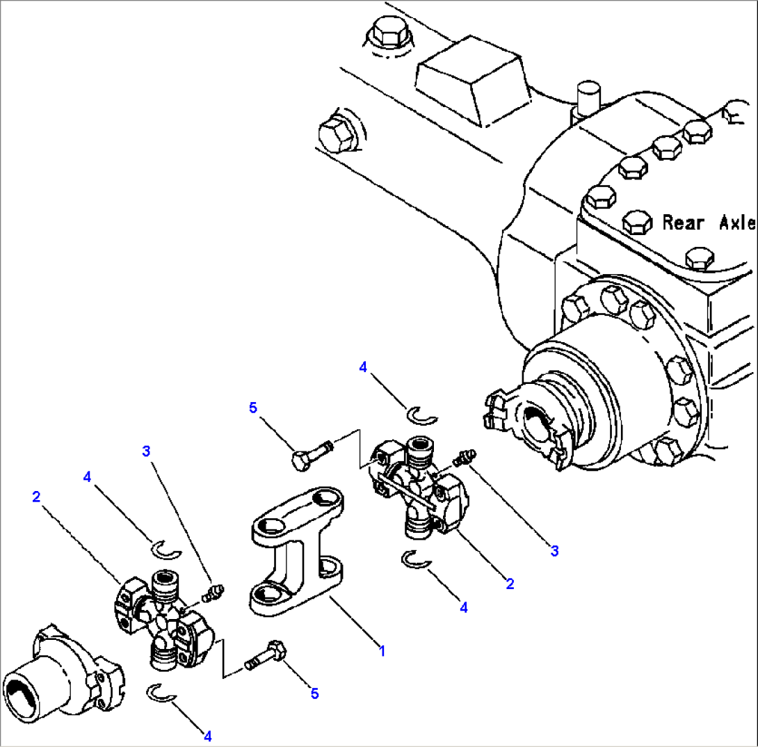 DRIVE SHAFT REAR