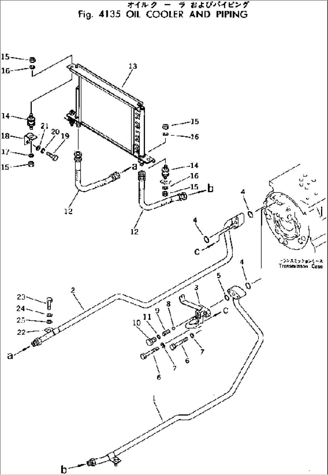 OIL COOLER AND PIPING