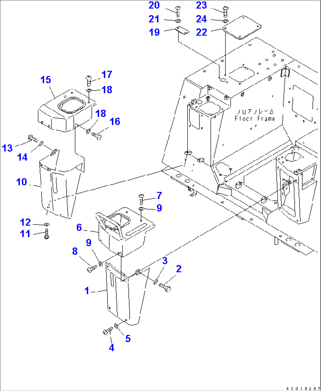 FLOOR FRAME (COVER)