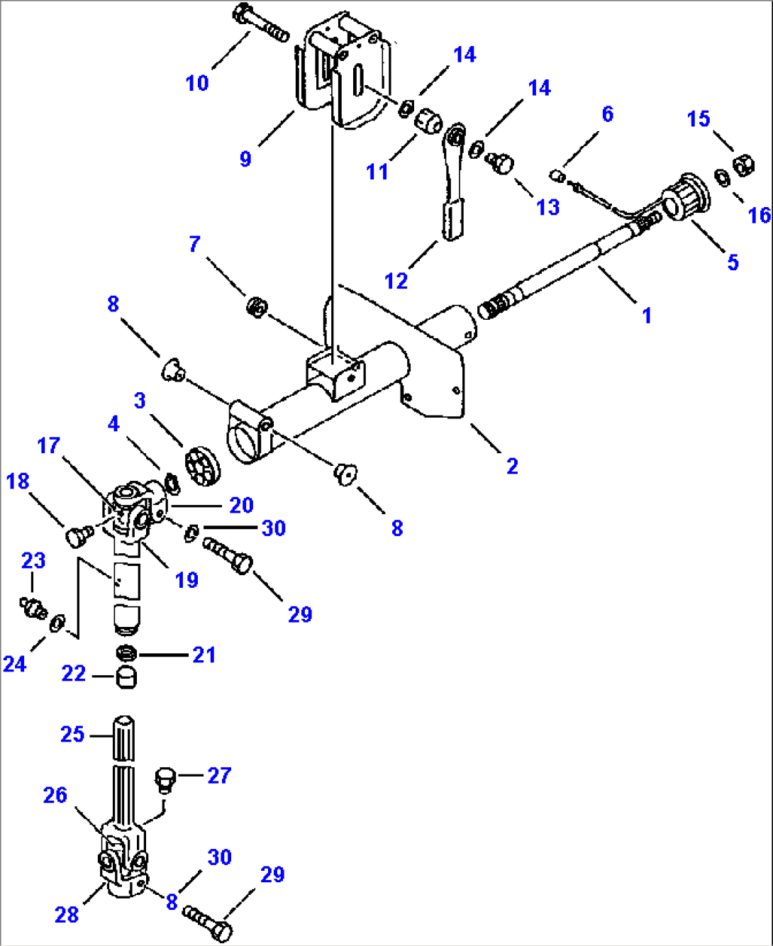 FIG NO. 4451 STEERING COLUMN