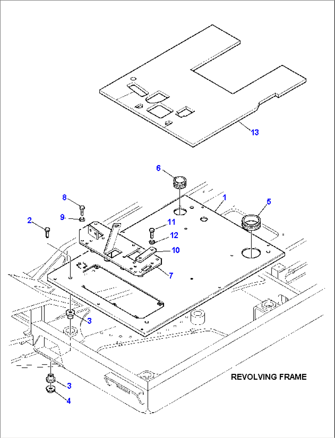 FLOOR PLATE (1/2)