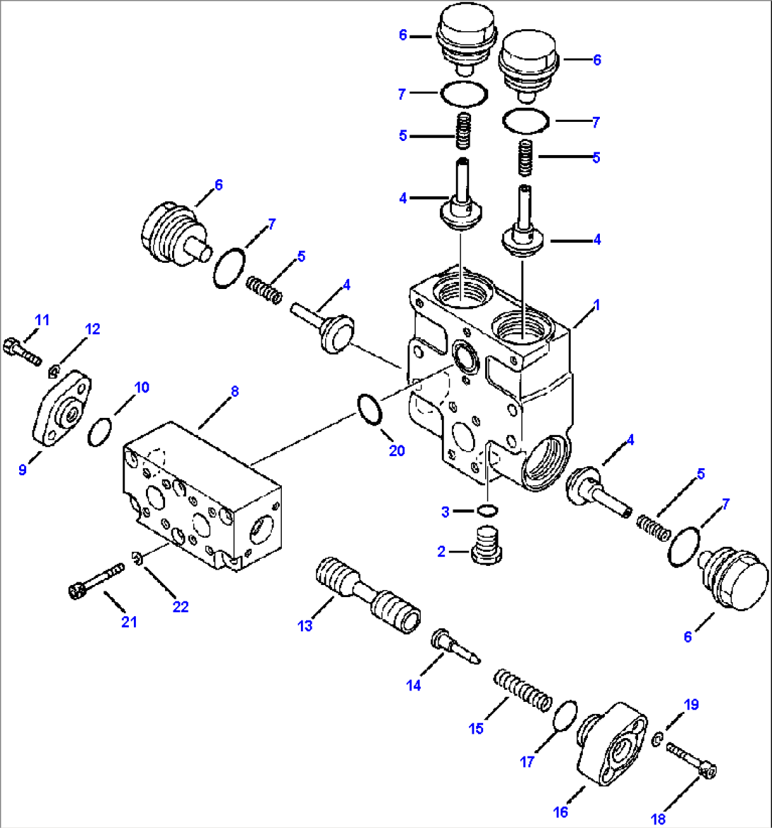 FIG NO. 4811 DIVIDER VALVE GROUND DRIVEN STEERING