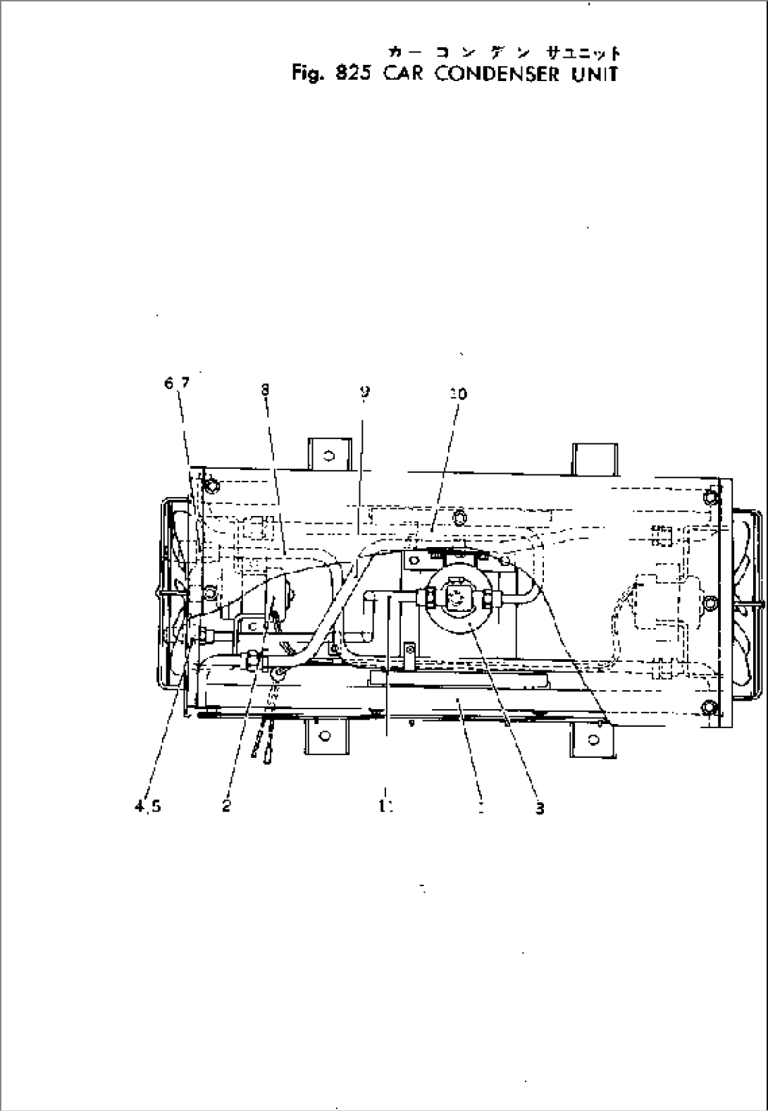 CAR CONDENSER UNIT