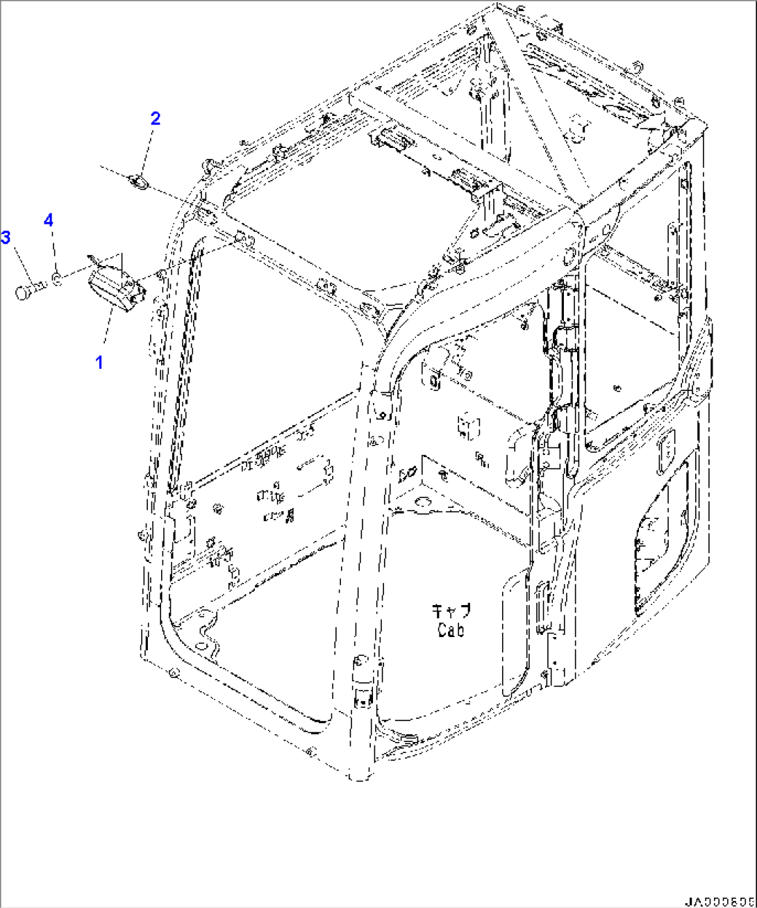 Front Working Lamp (#5001-)