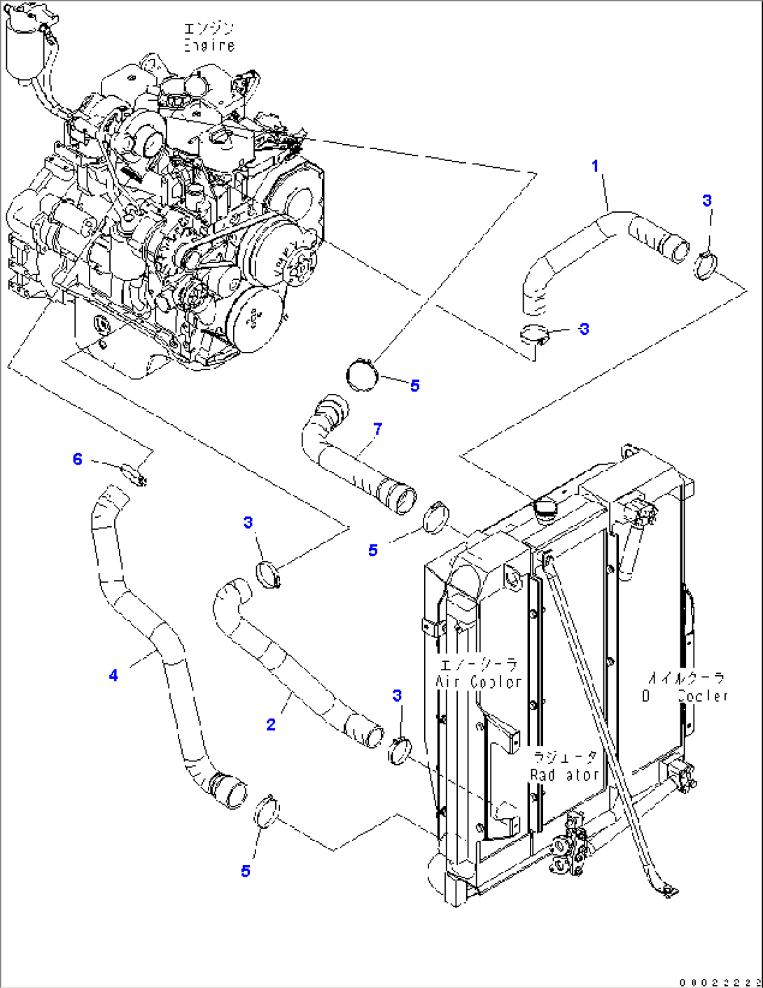 COOLING HOSES