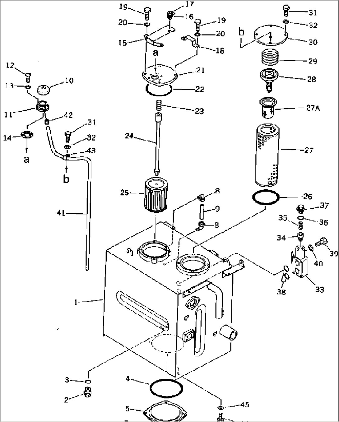 HYDRAULIC OIL TANK