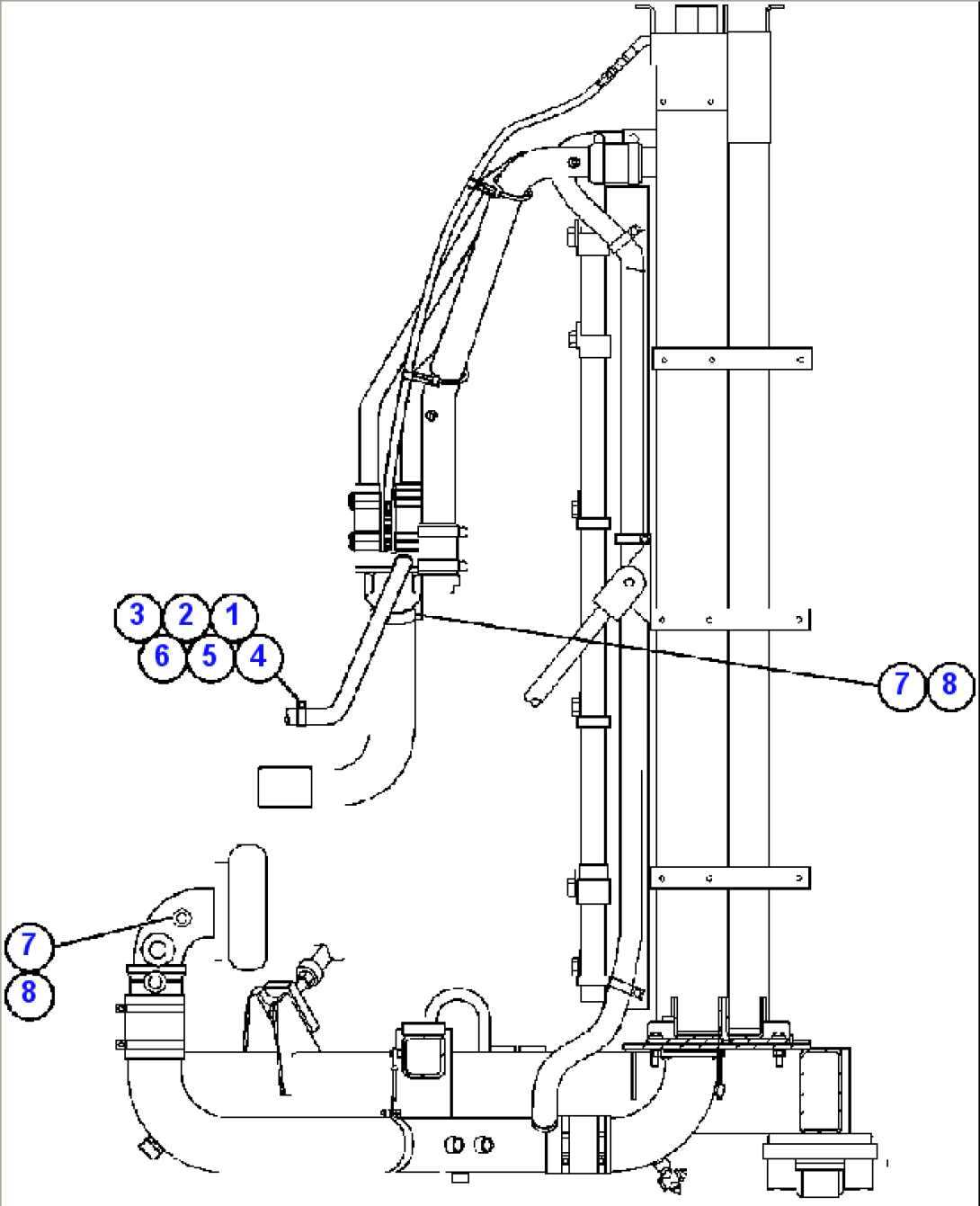 RADIATOR PIPING - 3