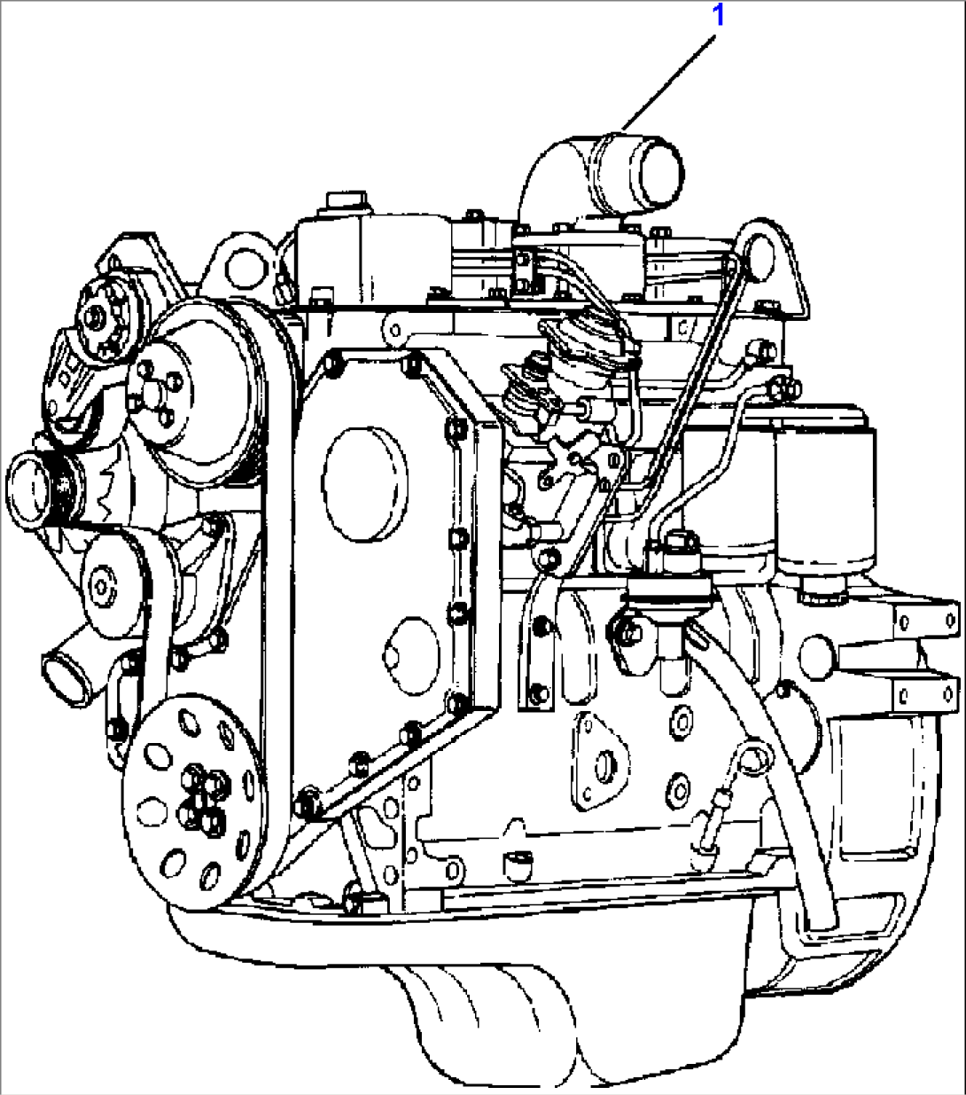 A9101-A1A7 ENGINE ASSEMBLY