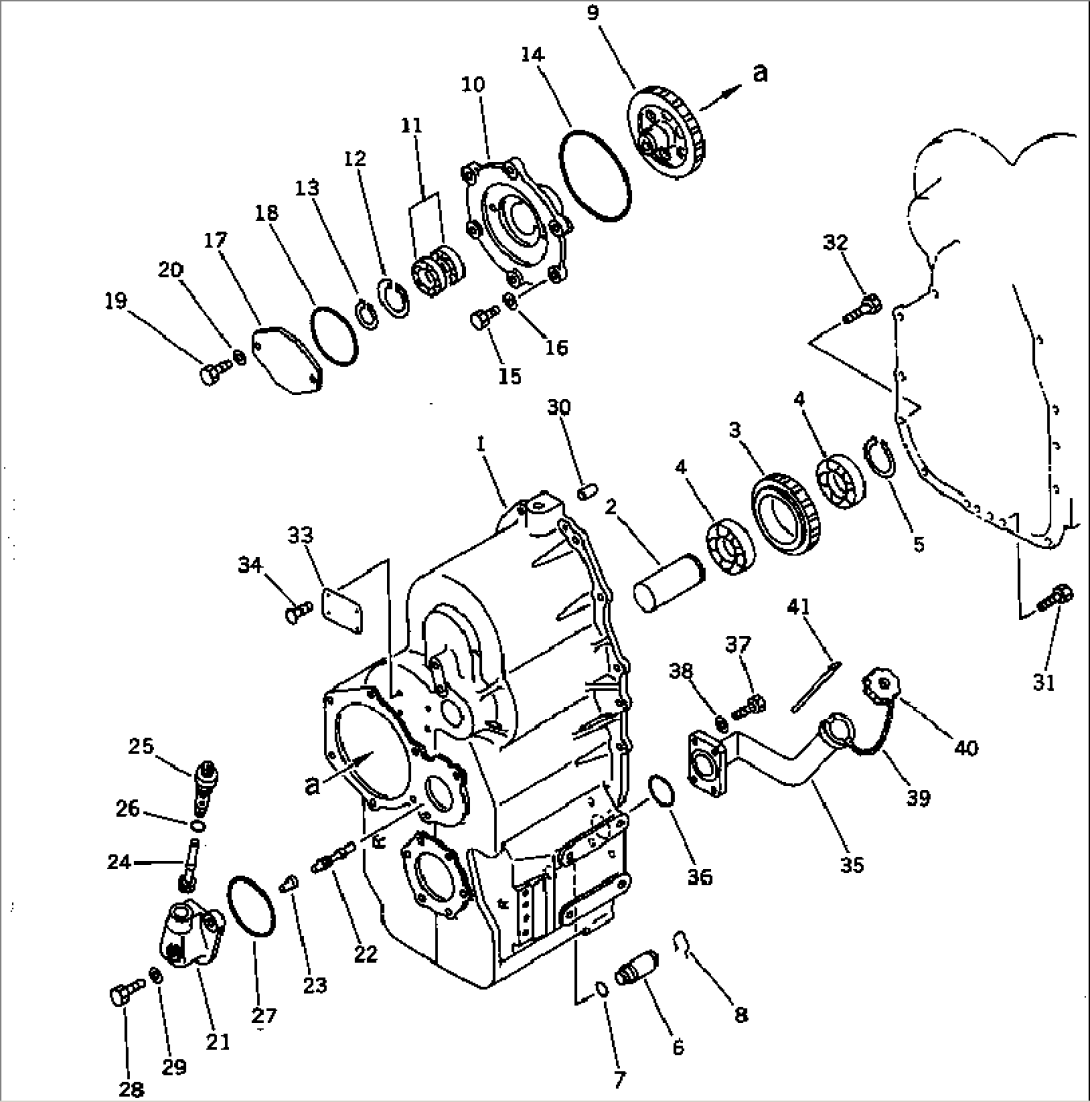 TRANSMISSION CASE (2/2) (TBG/ABE SPEC.)