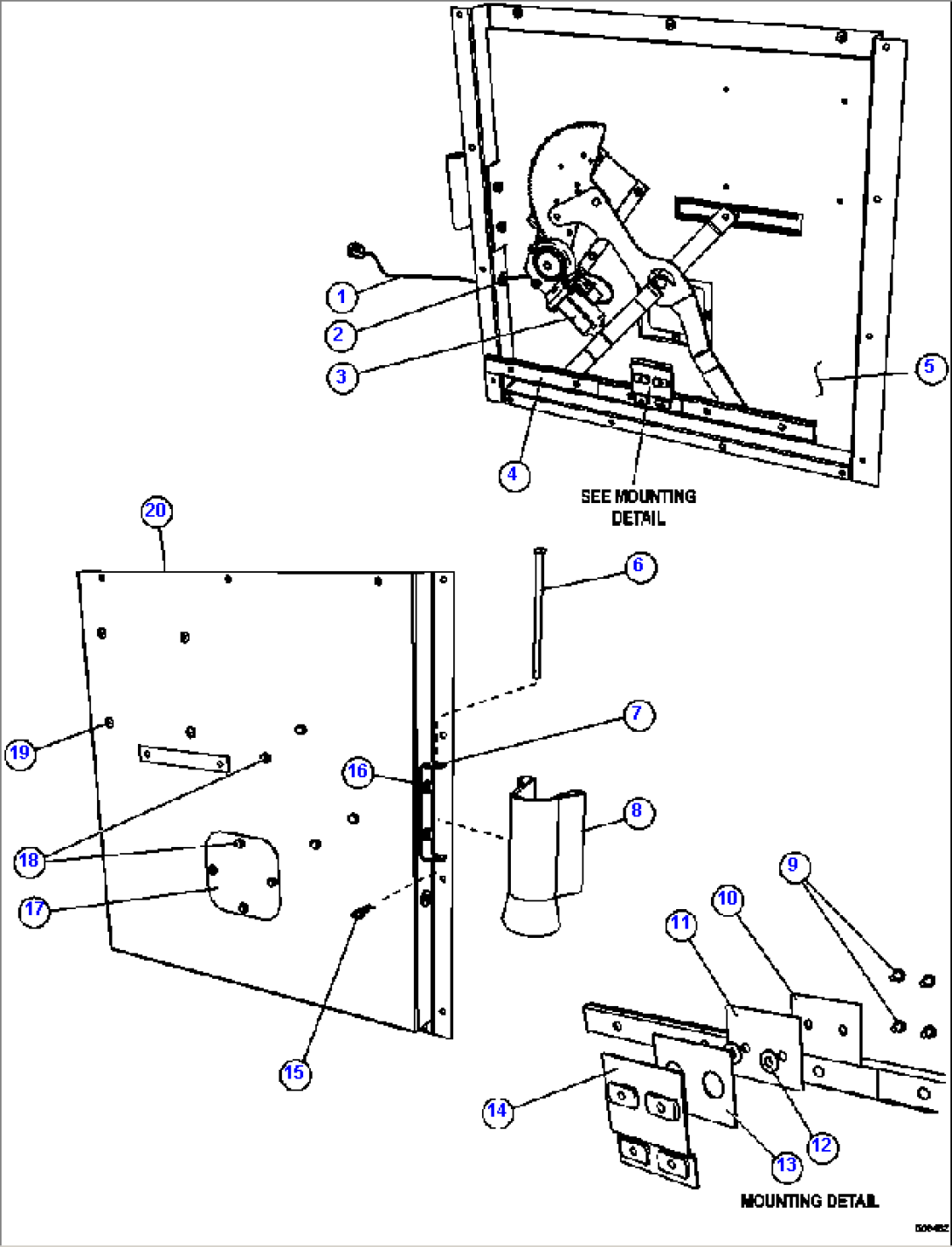 INNER DOOR PANEL - RH EL2747