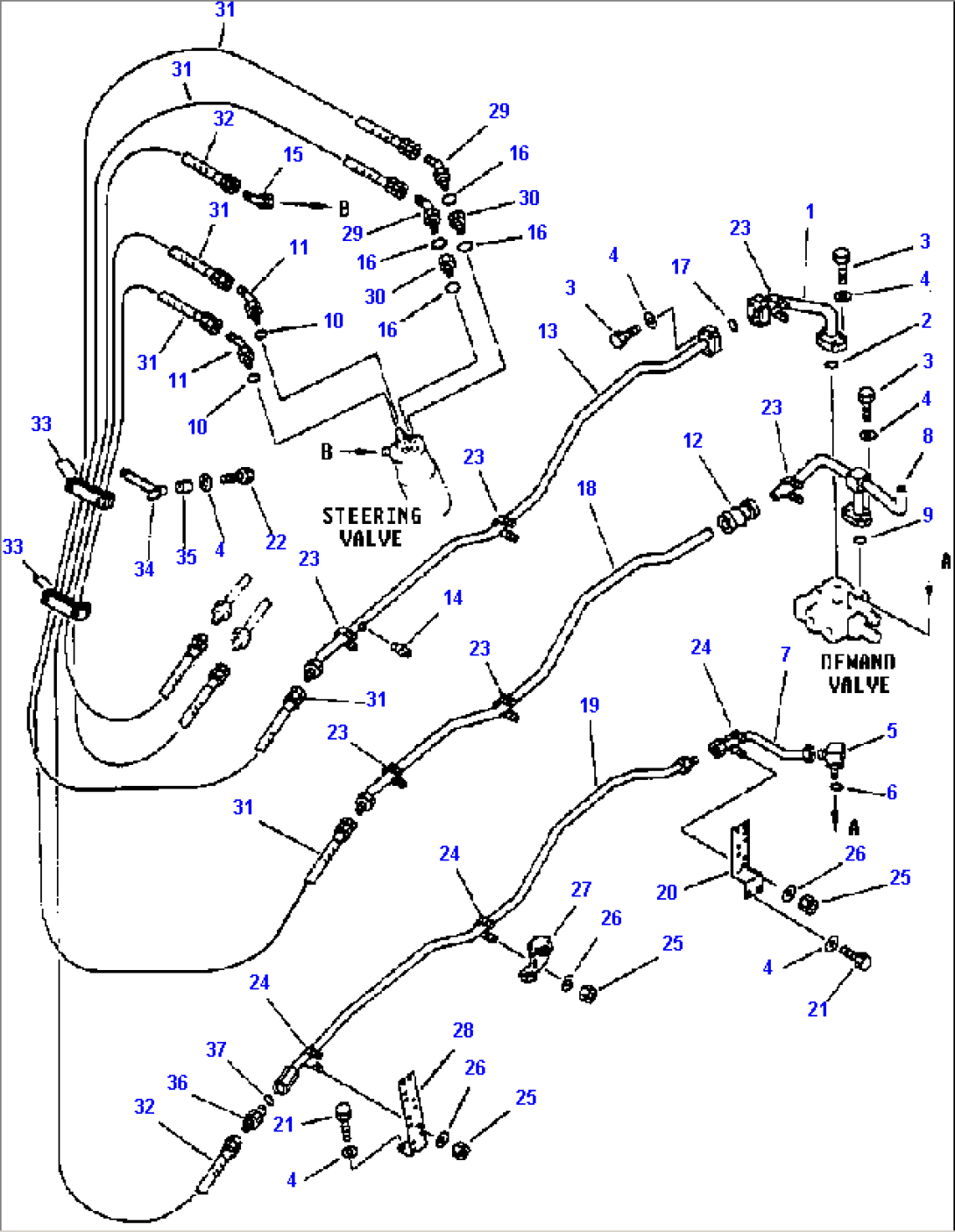 STEERING PIPING - 1