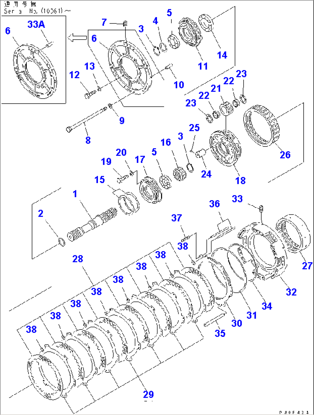 TRANSMISSION (2/5)¤ REVERSE CLUTCH