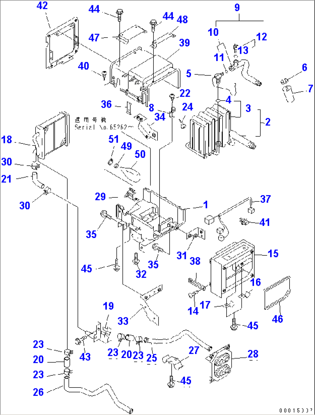 AIR CONDITIONER UNIT(#65001-)