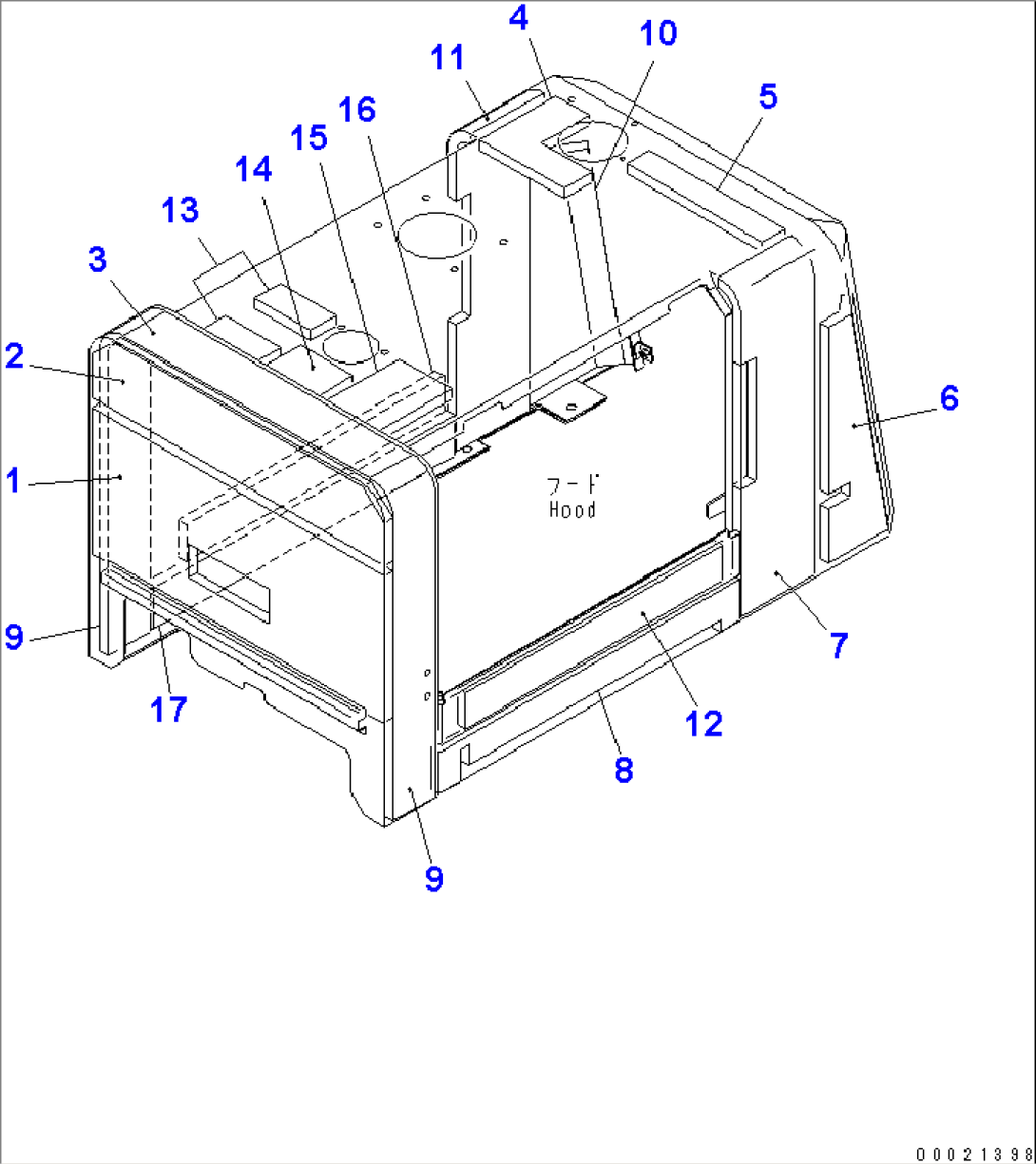 HOOD (FOR SHEET)(#11501-)