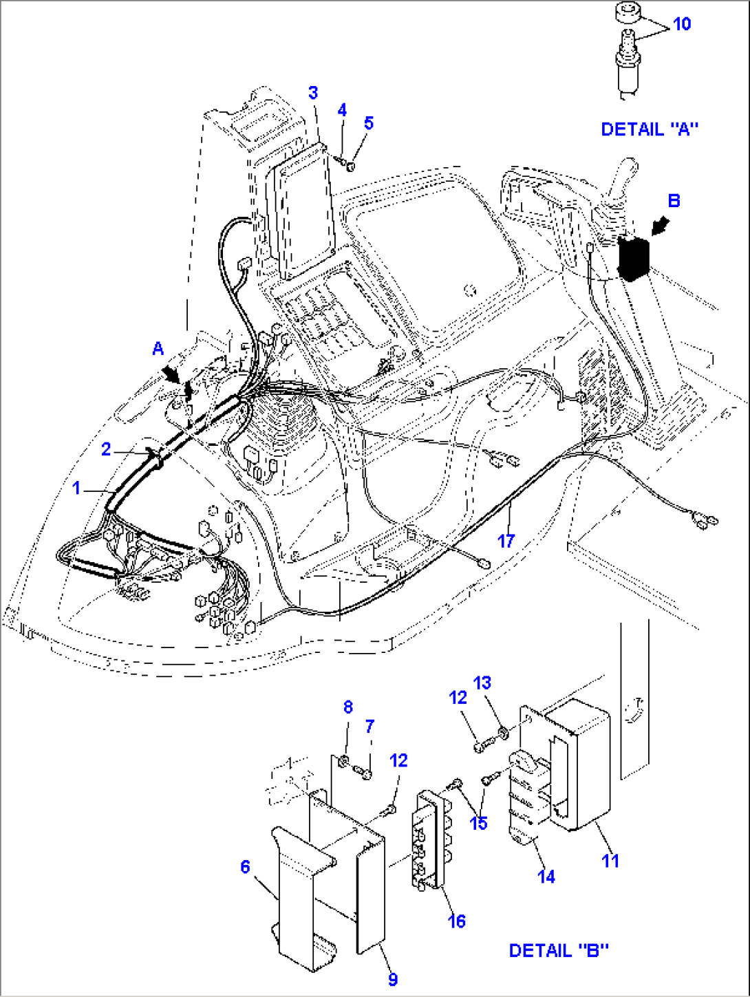ELECTRICAL SYSTEM (WITH BACKHOE PPC) (3/5)