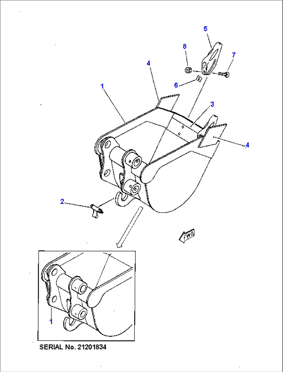 BUCKET WITH HOOK (250 mm)