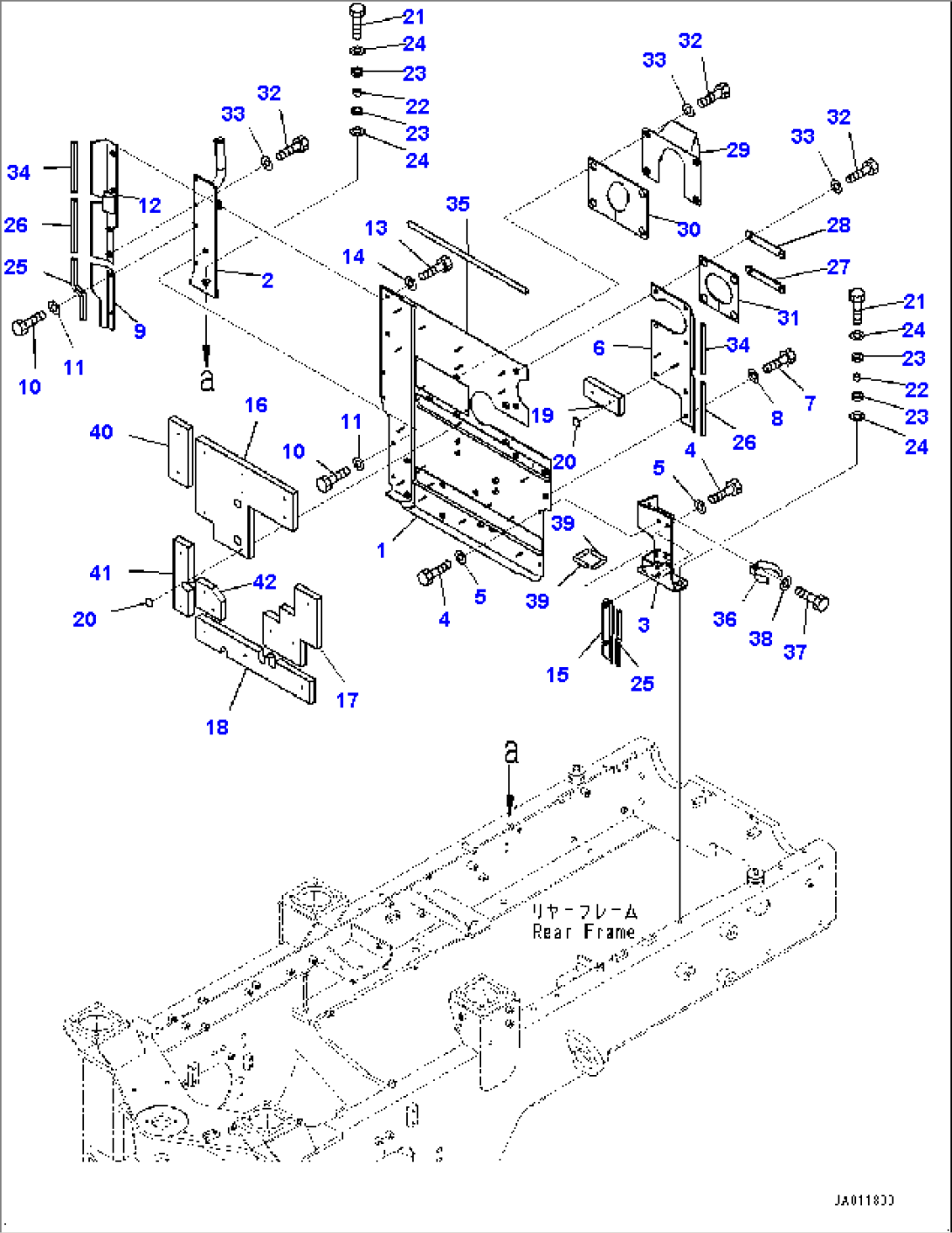 Radiator, Baffle (#81535-)