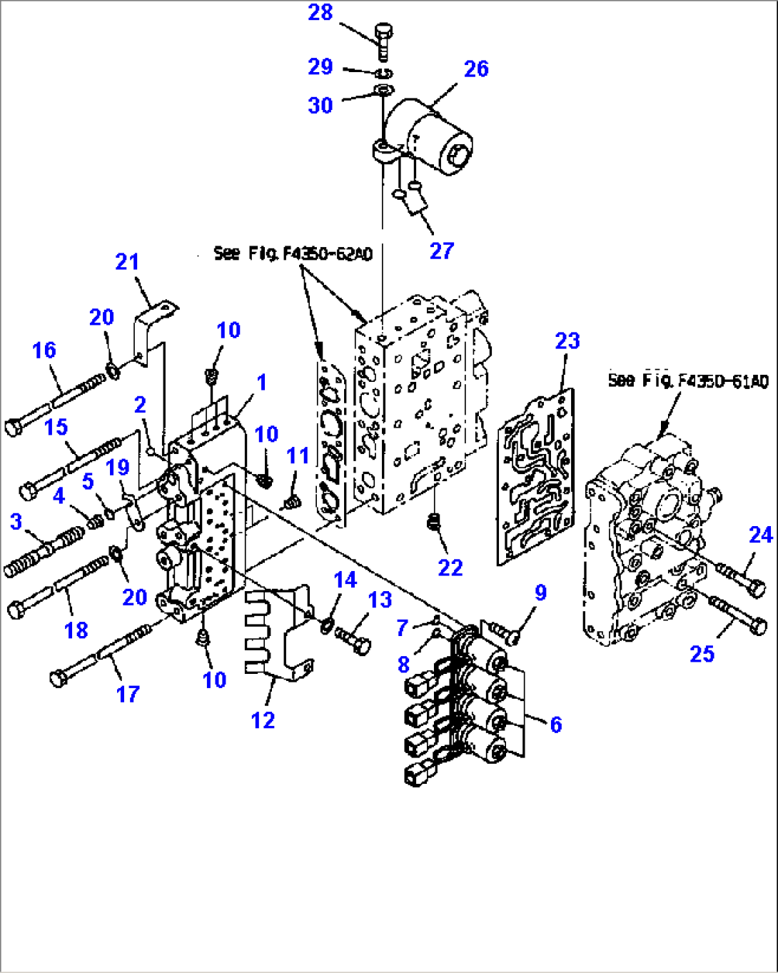 FIG NO. F4350-63A0 TRANSMISSION CONTROL VALVE (4/4) (SOLENOID VALVE)