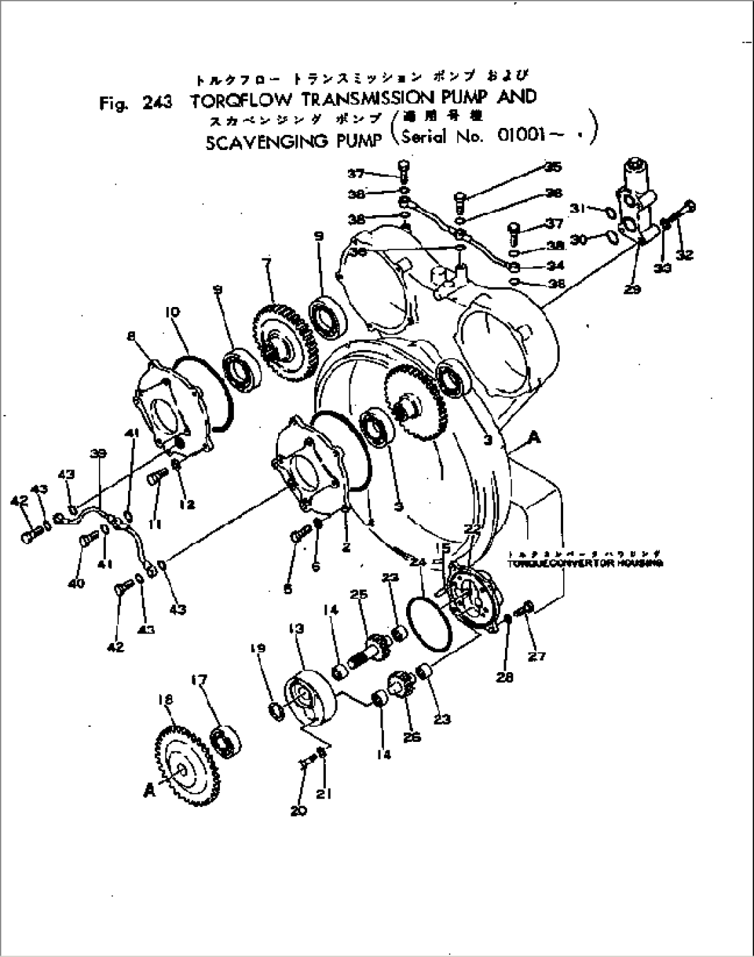 TORQFLOW TRANSMISSION PUMP AND SCAVENGING PUMP(#1001-1999)