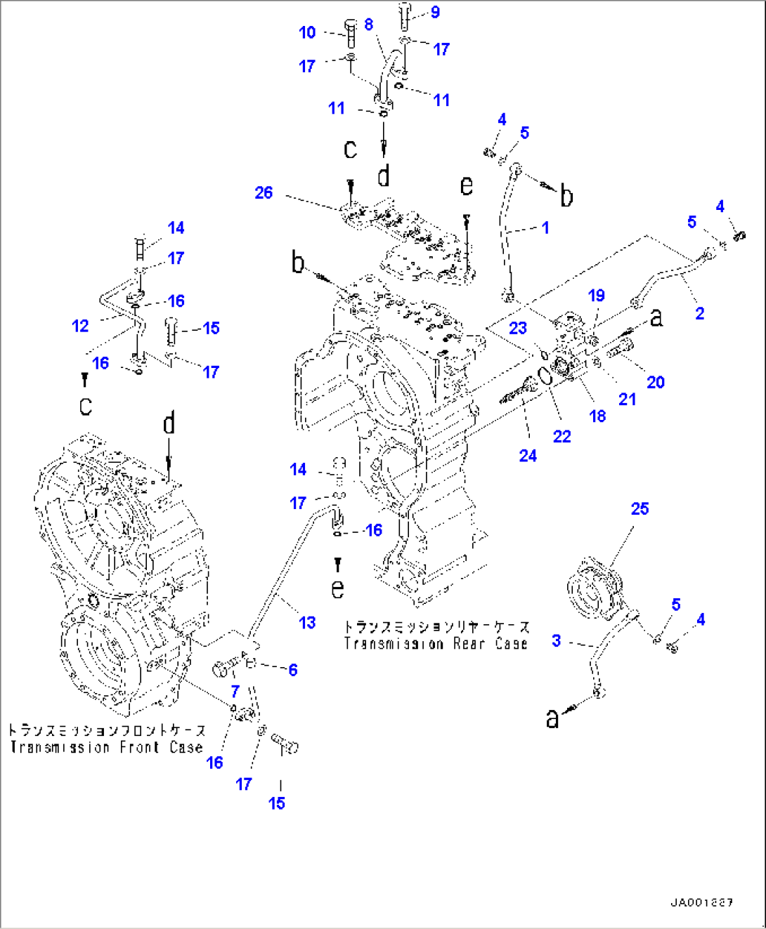 Torque Converter and Transmission, Relief Valve Mounting (#2785-)
