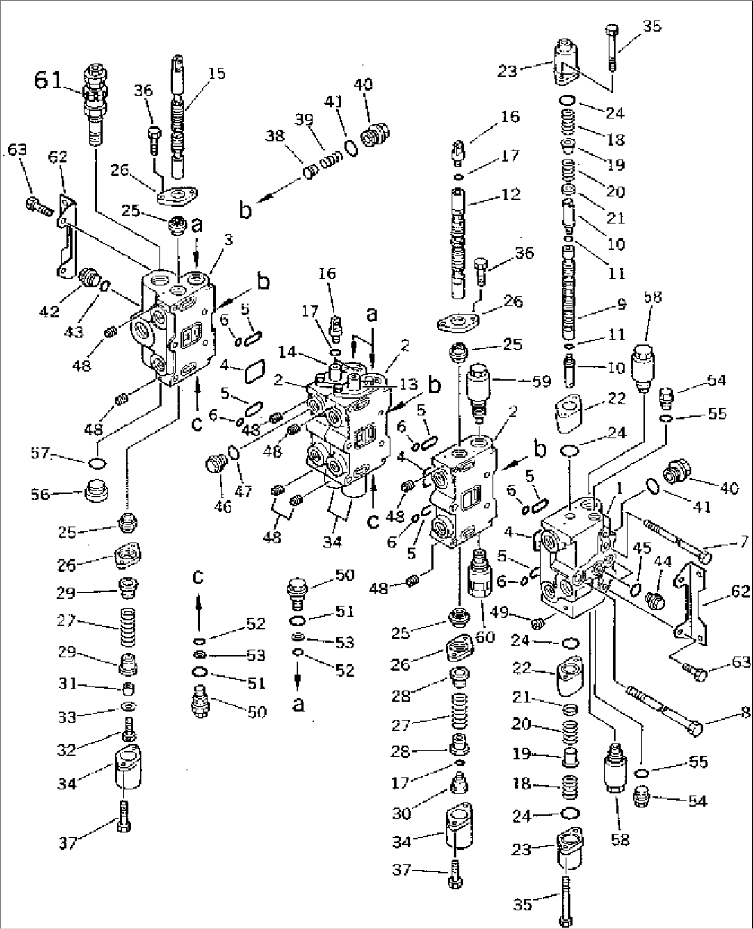 CONTROL VALVE¤ L.H. (1/3)(#1601-1940)