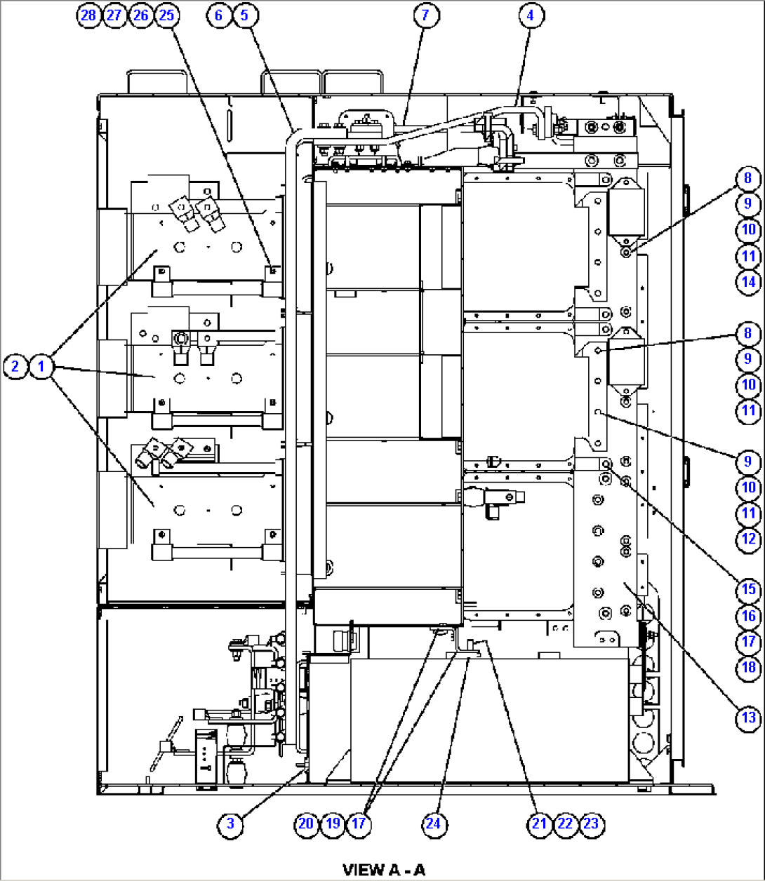 CONTROL CABINET - RIGHT COMPARTMENT - 1 (PC2226)