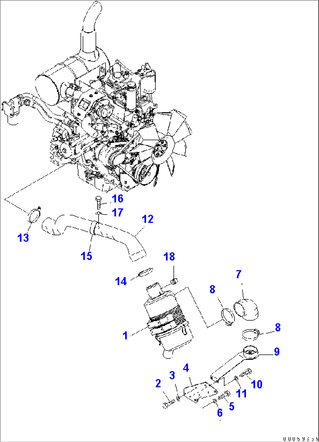 AIR CLEANER (EXCEPT JAPAN)(#20001-)