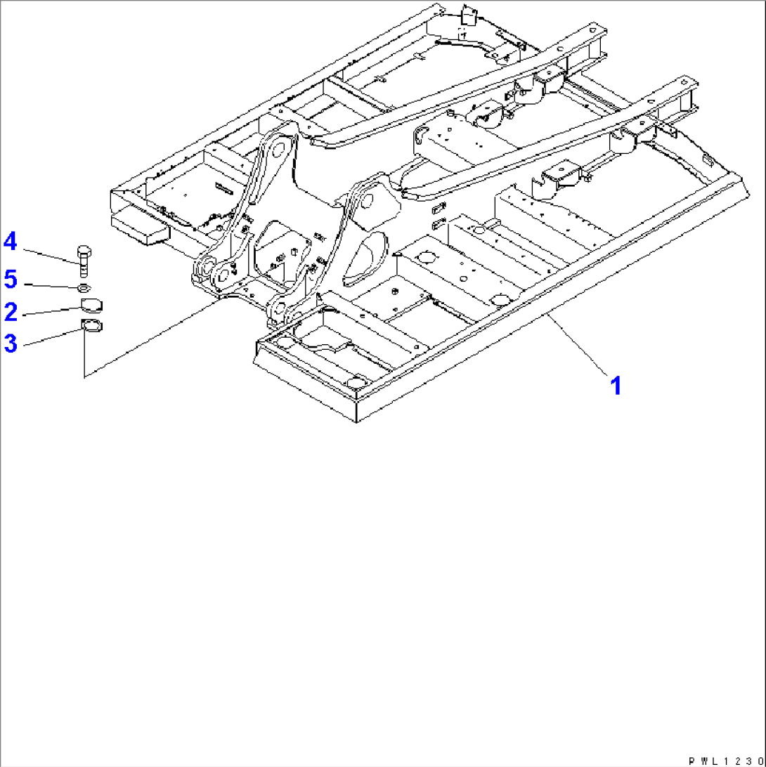 REVOLVING FRAME (FOR AUTO GREASING)(#12284-)